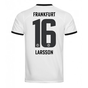 Eintracht Frankfurt Hugo Larsson #16 Replika Tredjetrøje 2023-24 Kortærmet